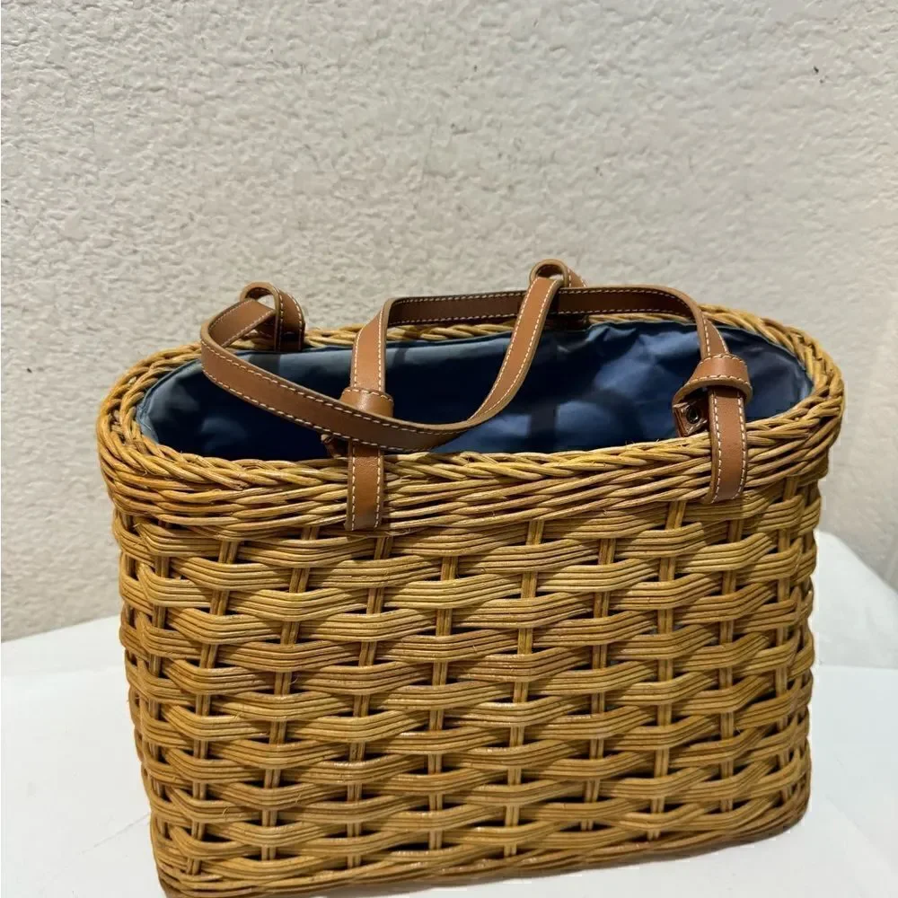 Kate Spade wicket Woven Basket
